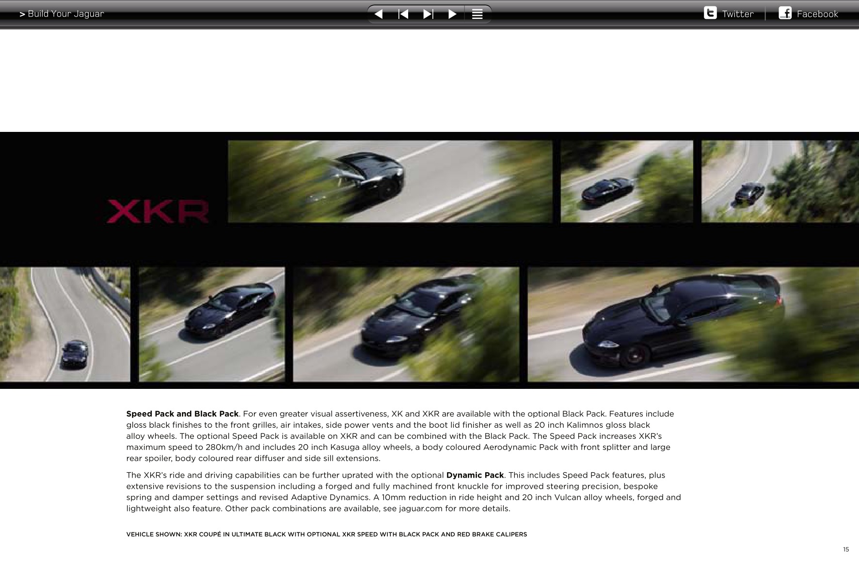 2013 Jaguar XK Brochure Page 27